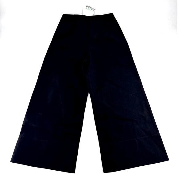 Ganni Cropped Wide-leg Suiting Pants 34 \ US 2 - Picture 5 of 10